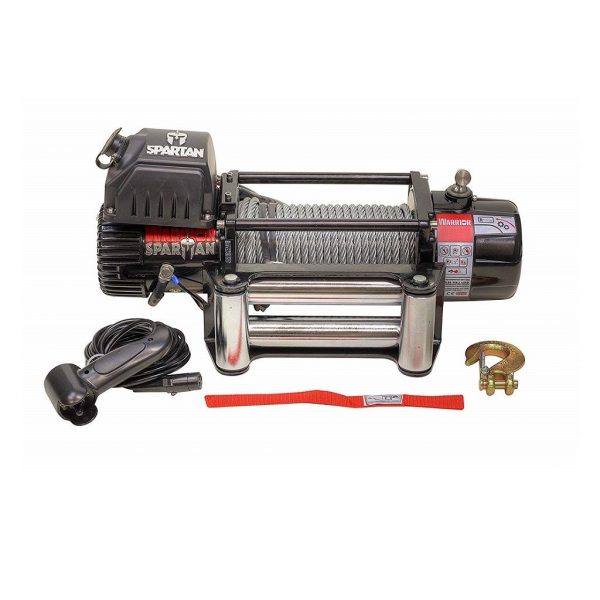 Vitlo Spartan Warrior 12000, 12V, 5.443kg sa sajlom, vodilicom i žičnim daljinskim