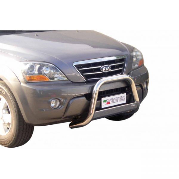 Misutonida Bull Bar Ø63mm inox srebrni za Kia Sorento 2006-2008 s EU certifikatom