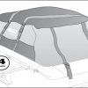 Thule Nomad 834 torba za krovnu košaru ili krovne nosače