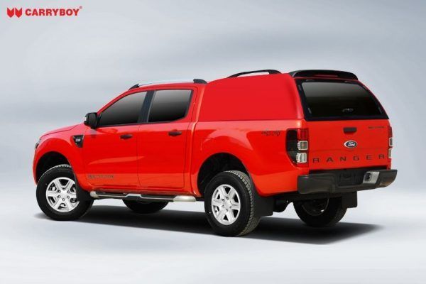Carryboy tvrdi pokrov/hardtop/canopy neobojani bijeli za pickup Ford Ranger single cab 2012+ bez bočnih prozora