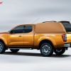 Carryboy tvrdi pokrov/hardtop/canopy u srebrnoj boji za pickup Mazda BT50 double cab 2006+ bez bočnih prozora