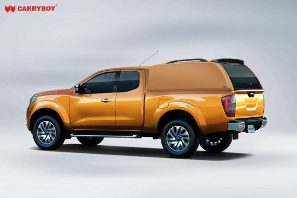 Carryboy tvrdi pokrov/hardtop/canopy u srebrnoj boji za pickup Mazda BT50 double cab 2006+ bez bočnih prozora