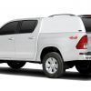 Carryboy tvrdi pokrov/hardtop/canopy neobojani bijeli za pickup Toyota Hilux double cab 2015+ bez bočnih prozora