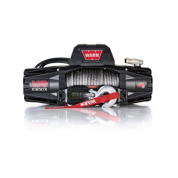 Vitlo Warn VR EVO 8-S, 12V, 3.629kg sa sintetskim užetom, vodilicom i žičnim i bežičnim daljinskim