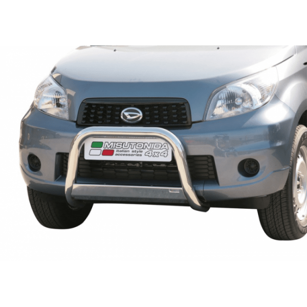 Misutonida Bull Bar Ø63mm inox srebrni za Daihatsu Terios SX 2009-2017 s EU certifikatom