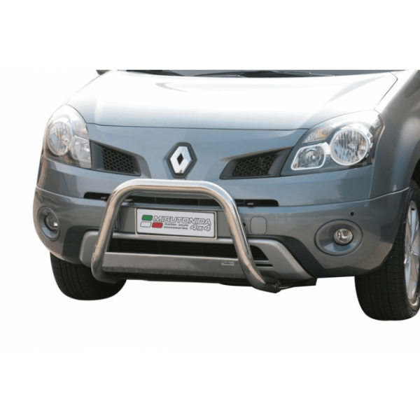 Misutonida Bull Bar Ø63mm inox srebrni za Renault Koleos 2008-2011 s EU certifikatom