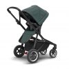Thule Sleek crni okvir zelena dječja kolica