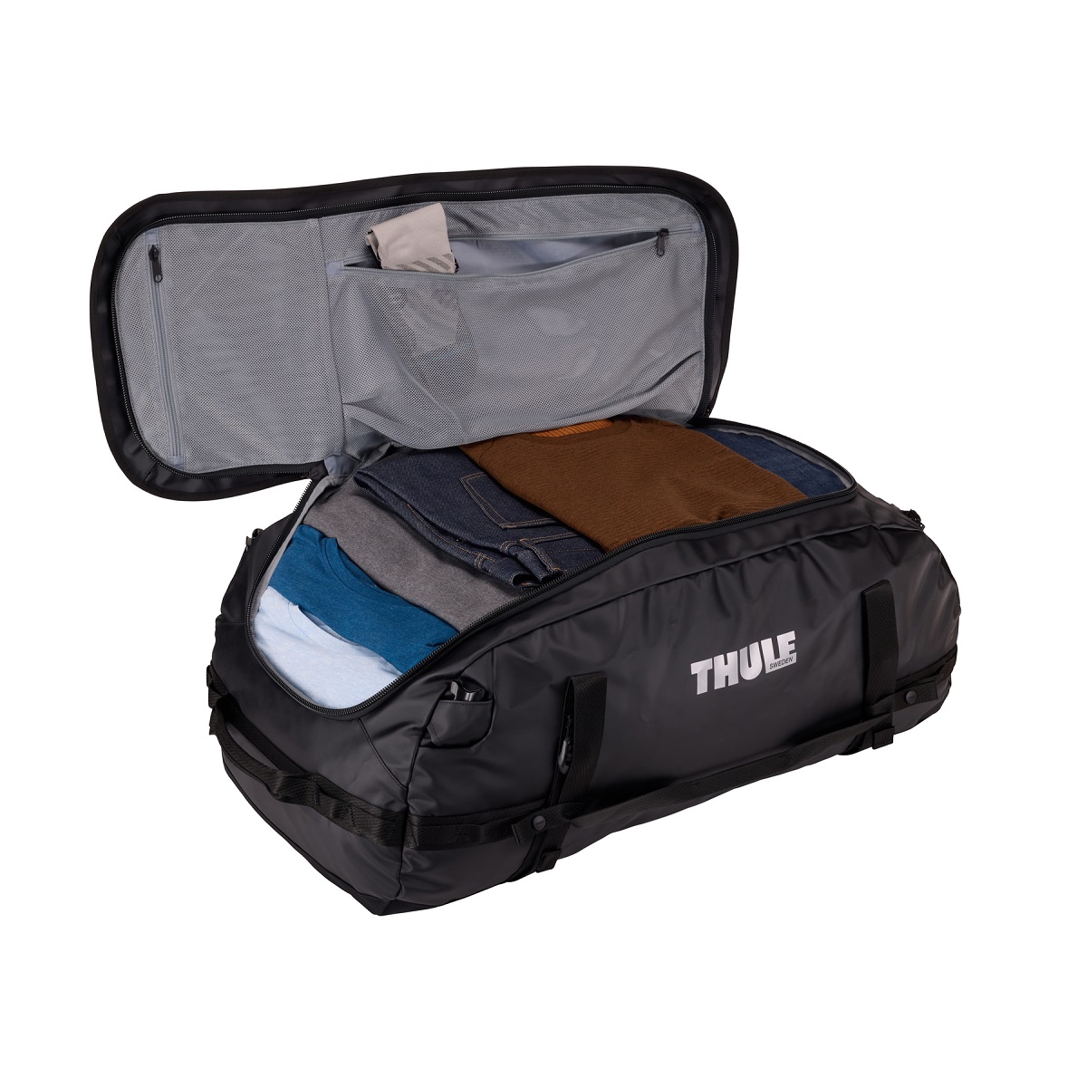 Sportska/putna torba i ruksak 2u1 Thule Chasm 90 L - crna