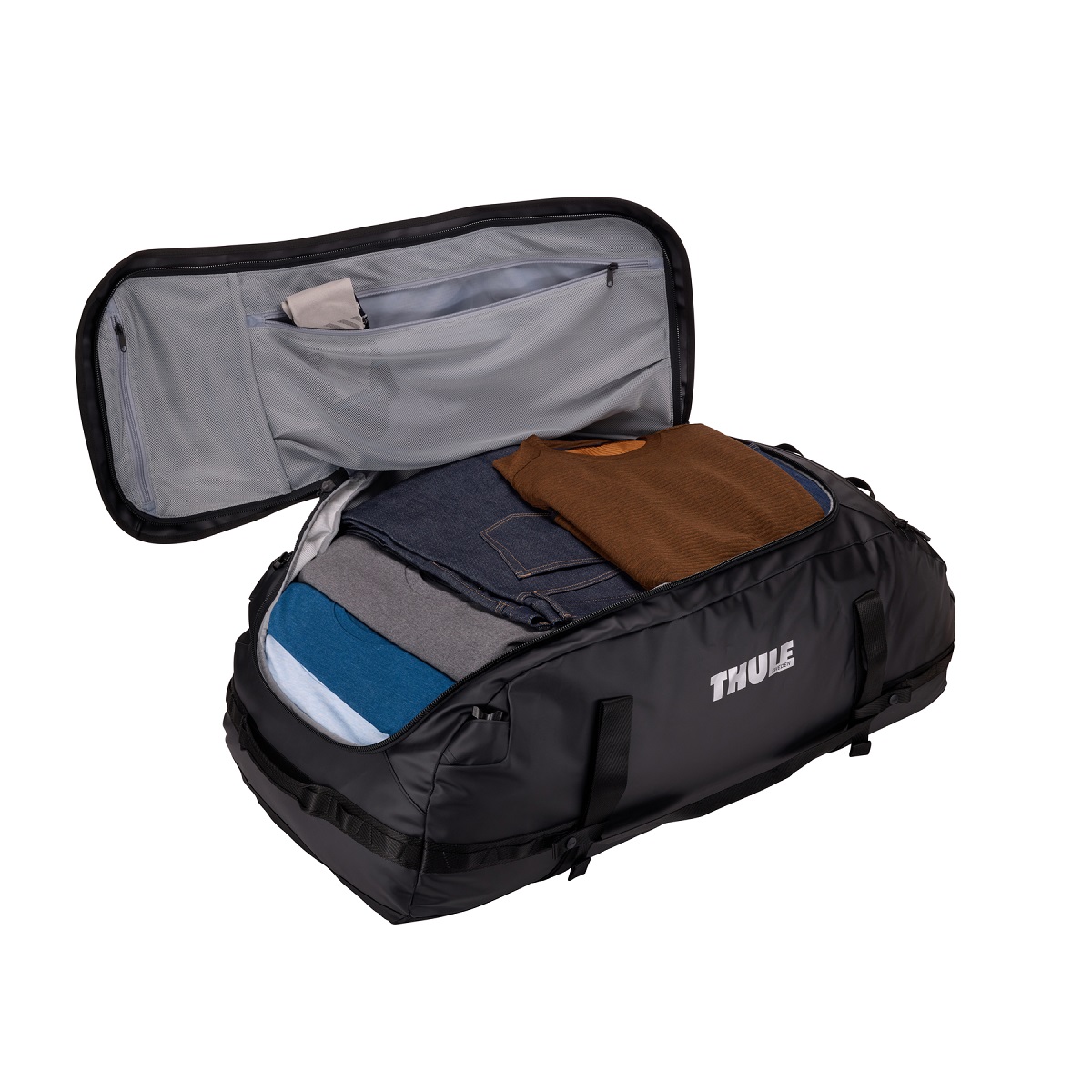 Sportska/putna torba i ruksak 2u1 Thule Chasm 130 L - crna