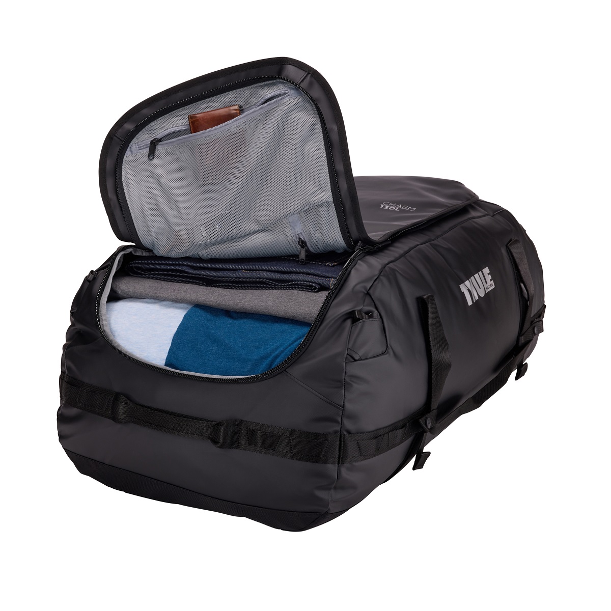 Sportska/putna torba i ruksak 2u1 Thule Chasm 130 L - crna