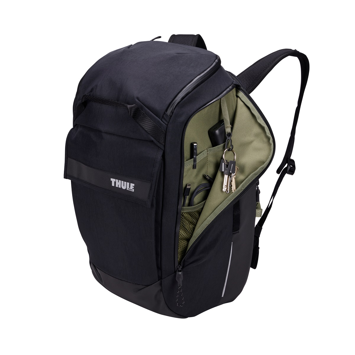 Thule Paramount hibridna bisaga za bicikl i ruksak 26 L - crni