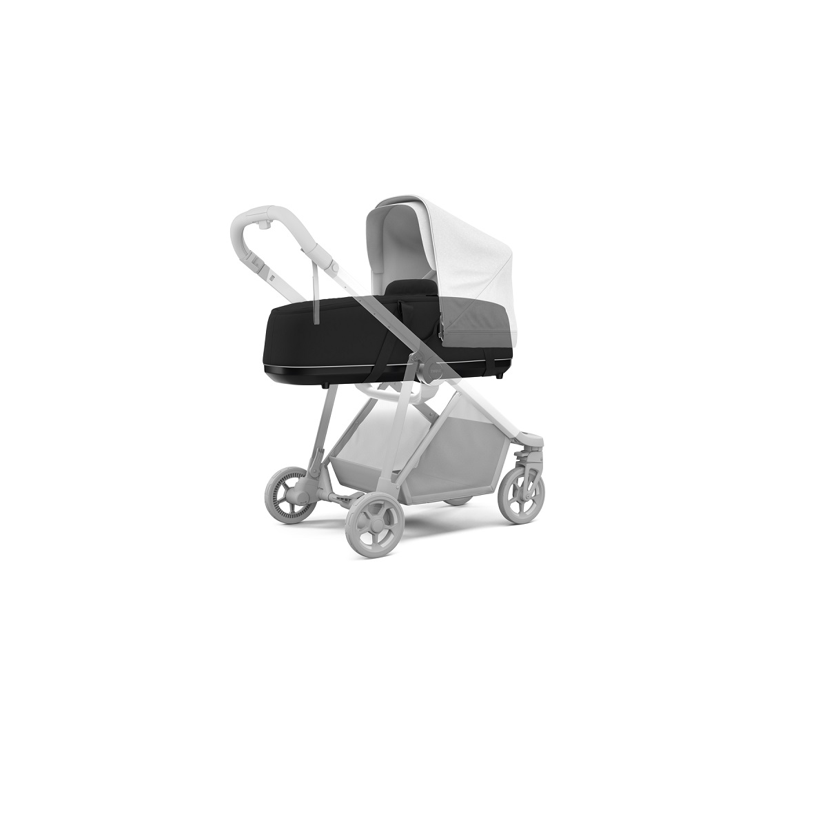 Thule Shine bassinet kolijevka za kolica - crna