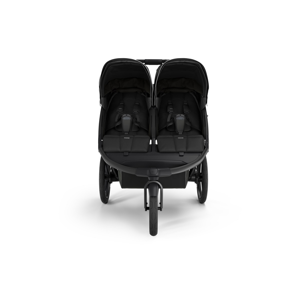 Thule Urban Glide 3 Double crna dječja kolica za dva djeteta