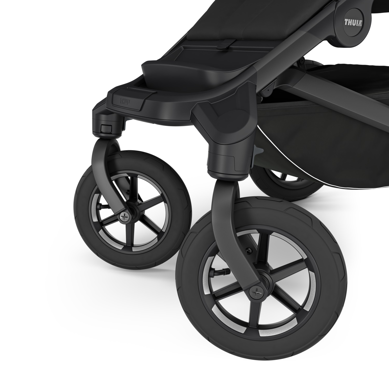 Thule Urban Glide (4 kotača) univerzalna kolica za sve terene crne boje