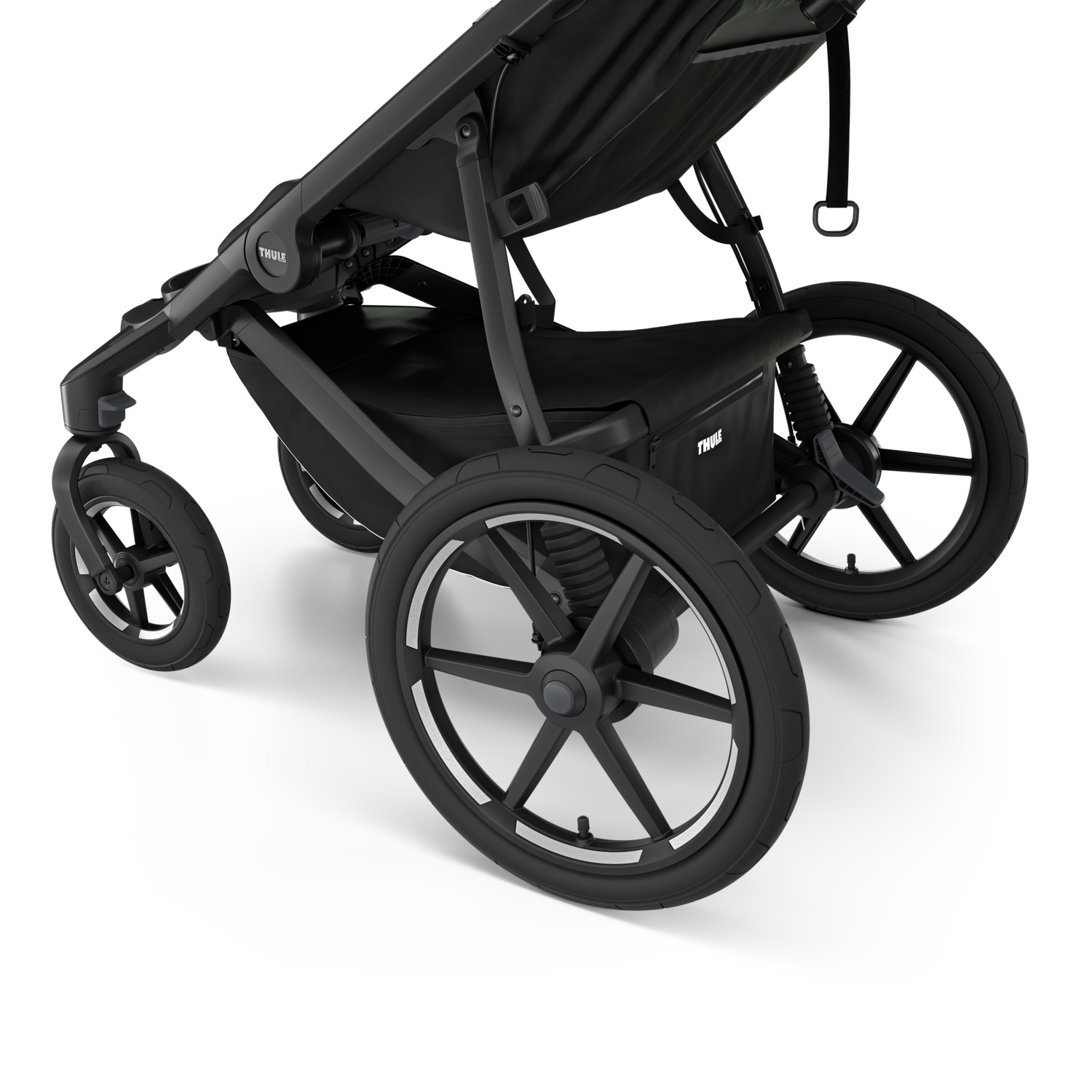 Thule Urban Glide (4 kotača) univerzalna kolica za sve terene crne boje