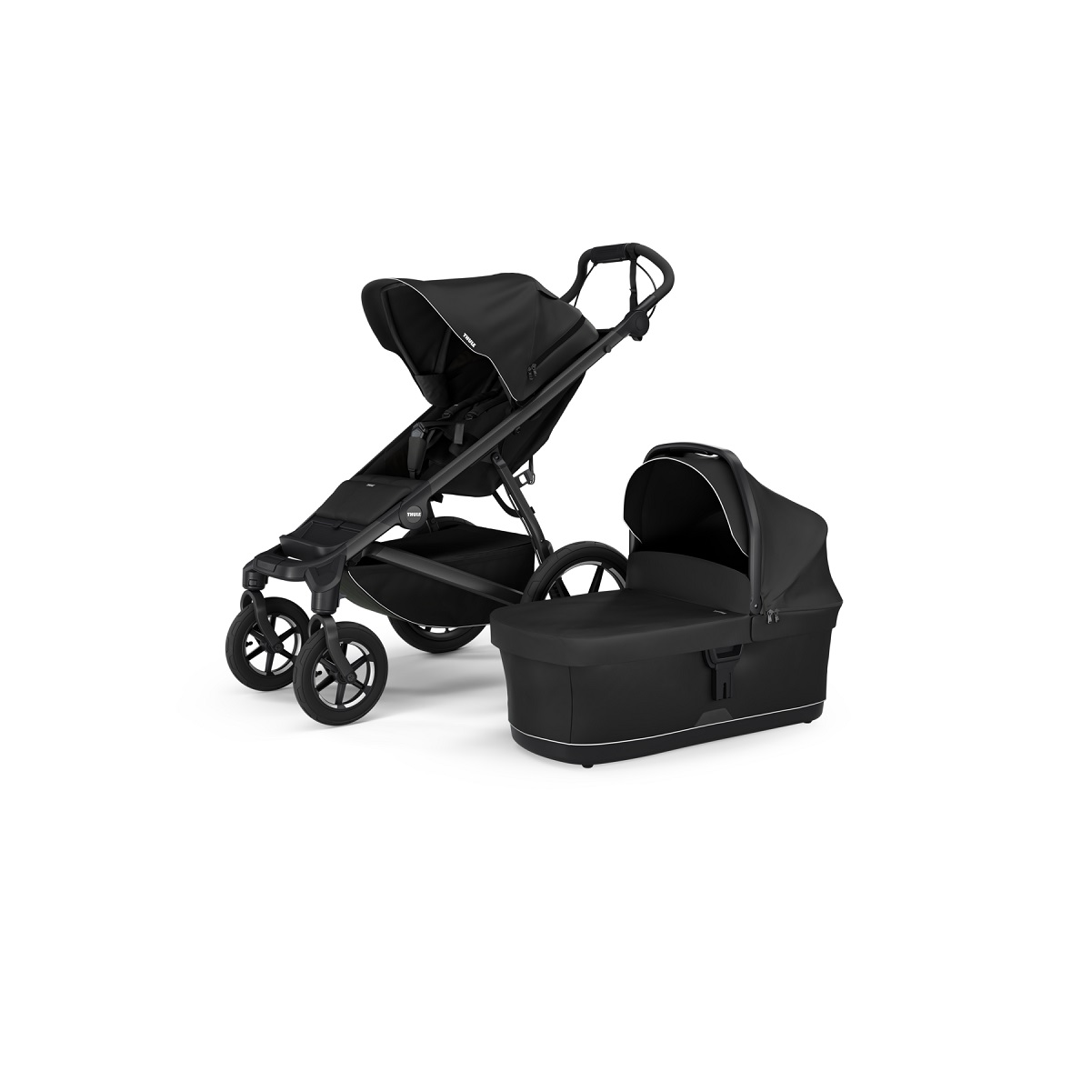 Thule Urban Glide (4 kotača) univerzalna kolica za sve terene crne boje