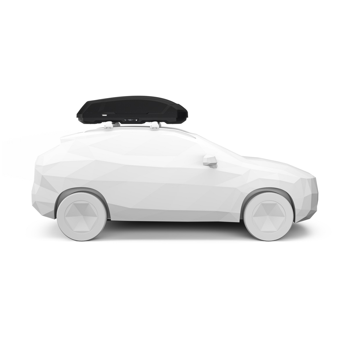 Thule Force 3 M (200) crna mat krovna kutija